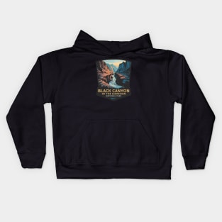 Discovering Black Canyon of the Gunnison National Park Kids Hoodie